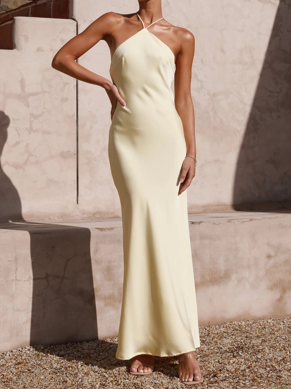 Billy J - CHIARA MAXI DRESS - LEMON